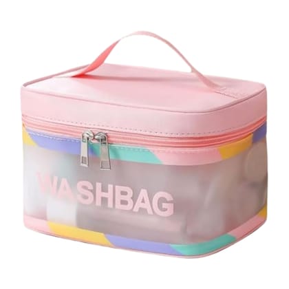 Allure Washbag Kit For Travelling - Pink