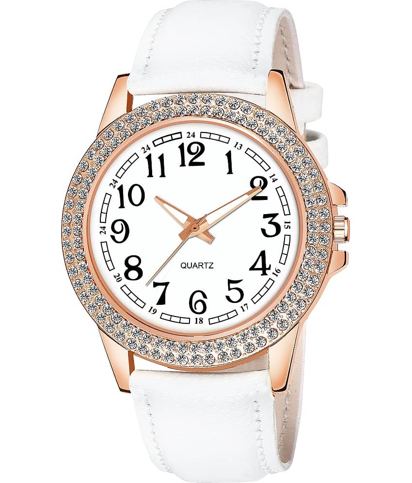 DECLASSE - White Silicon Analog Womens Watch