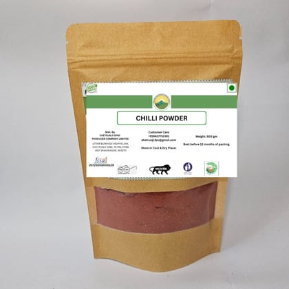 CHILLI POWDER - 500 gm - 500 gm - One pack of chilli powder