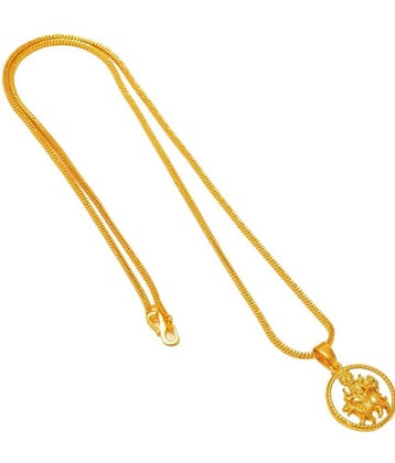 Jewarhaat - Golden Pendant ( Pack of 1 )