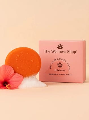 HIBISCUS SHAMPOO AND CONDITIONER BAR (CONTROLS HAIRFALL, NO PARABEN, NO SULPHATE, NO SLES)-100g