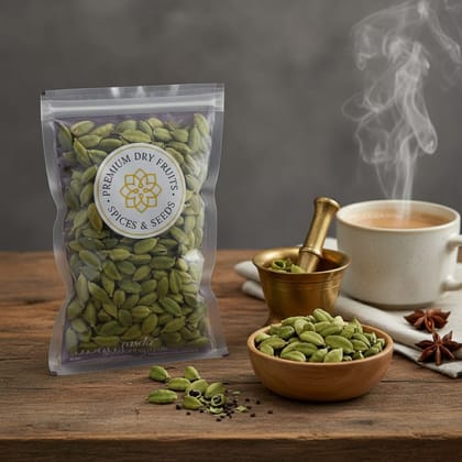Rasda Green Cardamom Whole - 50g