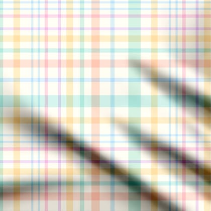 Regal Vivacity Rainbow Stripes Print Fabric-Cotton