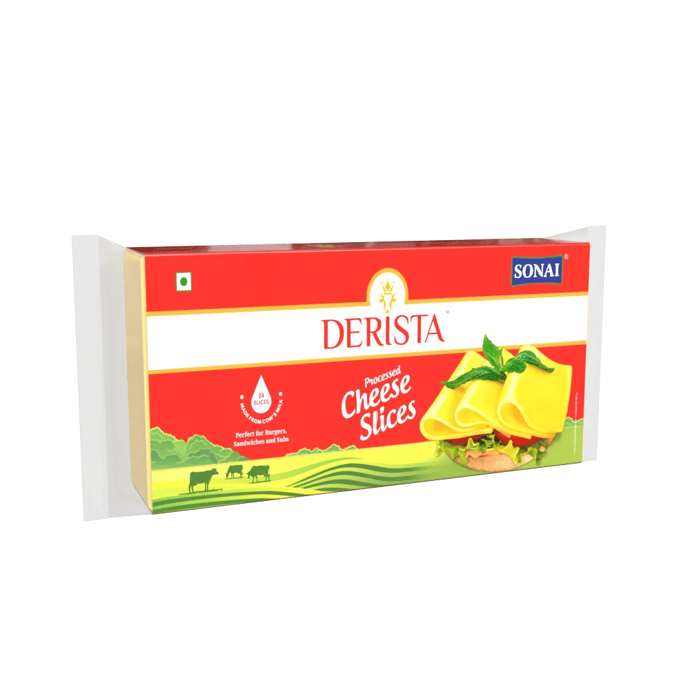 Sonai Cheese Slices (100g) | Premium Processed Cheese | Sandwiches & Burgers