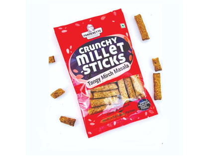 Farmerette Millet Sticks Tangy - 40g