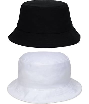 Zacharias - Multi Color Cotton Men's Hat ( Pack of 2 )