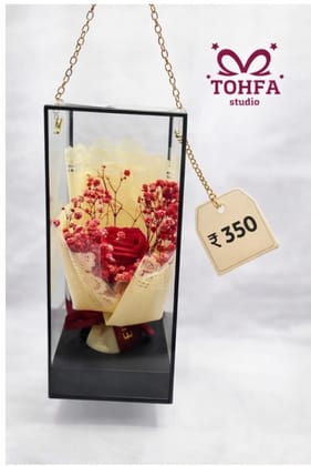 Rose Elegance Glass Box