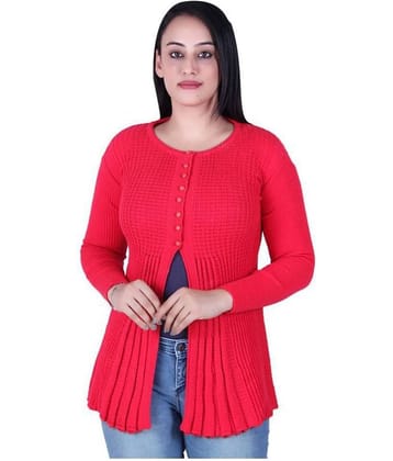 Ogarti Woollen Shrugs - Pink