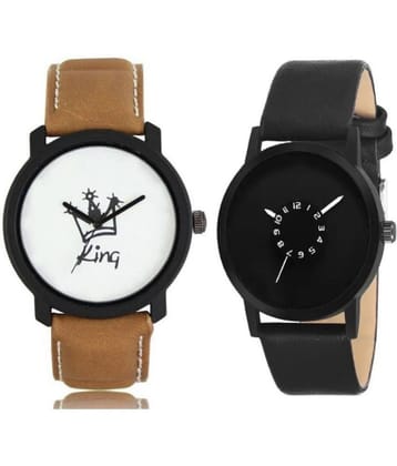 newmen - Analog Watch Watches Combo For Men and Boys ( Pack of 2 )