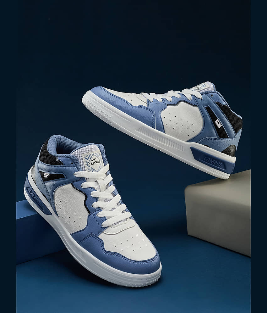 Campus DWELT White Men's Sneakers