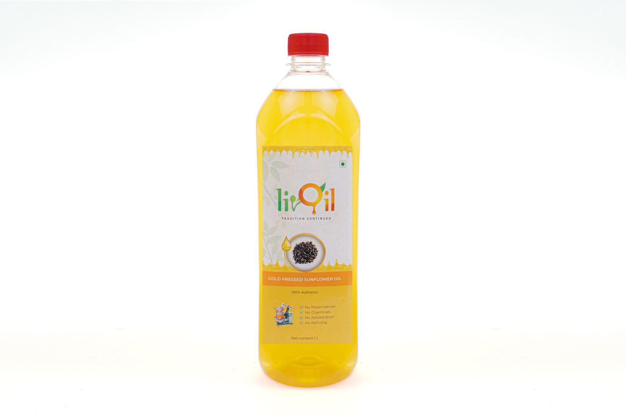 Cold Pressed Sunflower Oil - 1 Lit