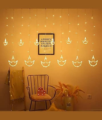 SPARKWORLD Yellow 3M String Light ( Pack of 1 )