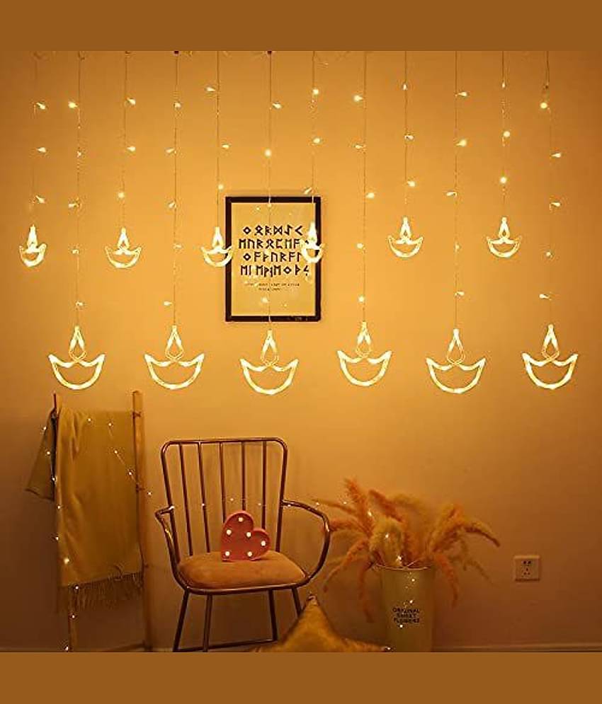 SPARKWORLD Yellow 3M String Light ( Pack of 1 )