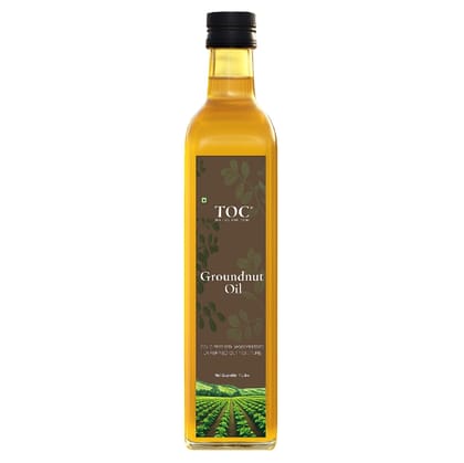 The Organic Citizen - Wooden & Cold Pressed Groundnut Oil, G-20 Peanuts, Kacchi Ghani, Farm Grown, Kacchi Ghani, Pure Organic Oil