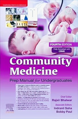 Community Medicine: Prep Manual for Undergraduates, 4ed