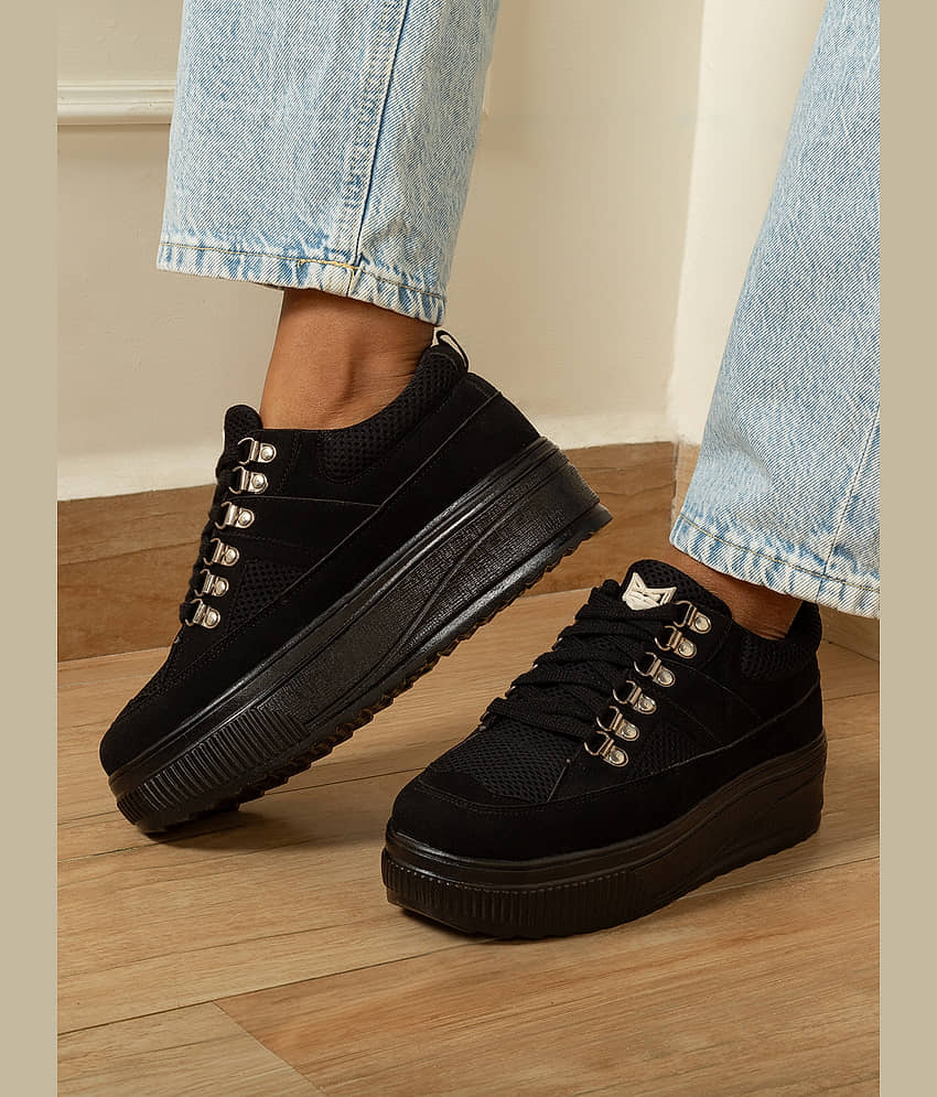 Big Fox Black Women's Sneakers