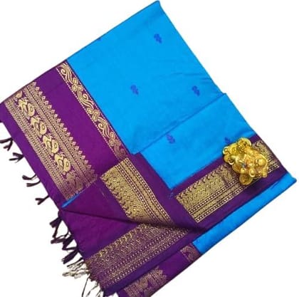 GK classic Women's Pure Kalyani Cotton Silk Saree