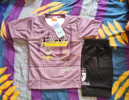 Kids Stylish Half Sleeve T-Shirt & Shorts