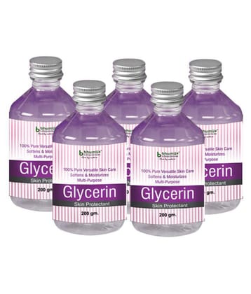 Glycerin 200gm.Pack of Five)