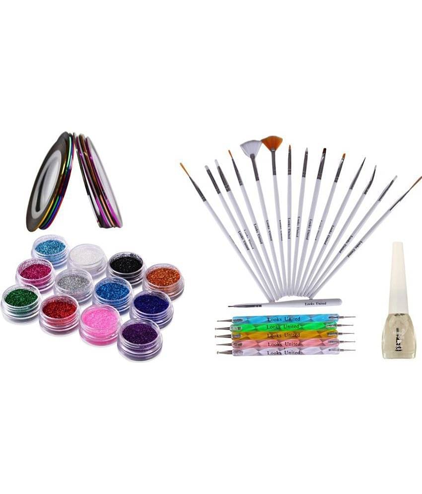 Looks United Proffesional Nail Art kit ( Pack Of 43 )