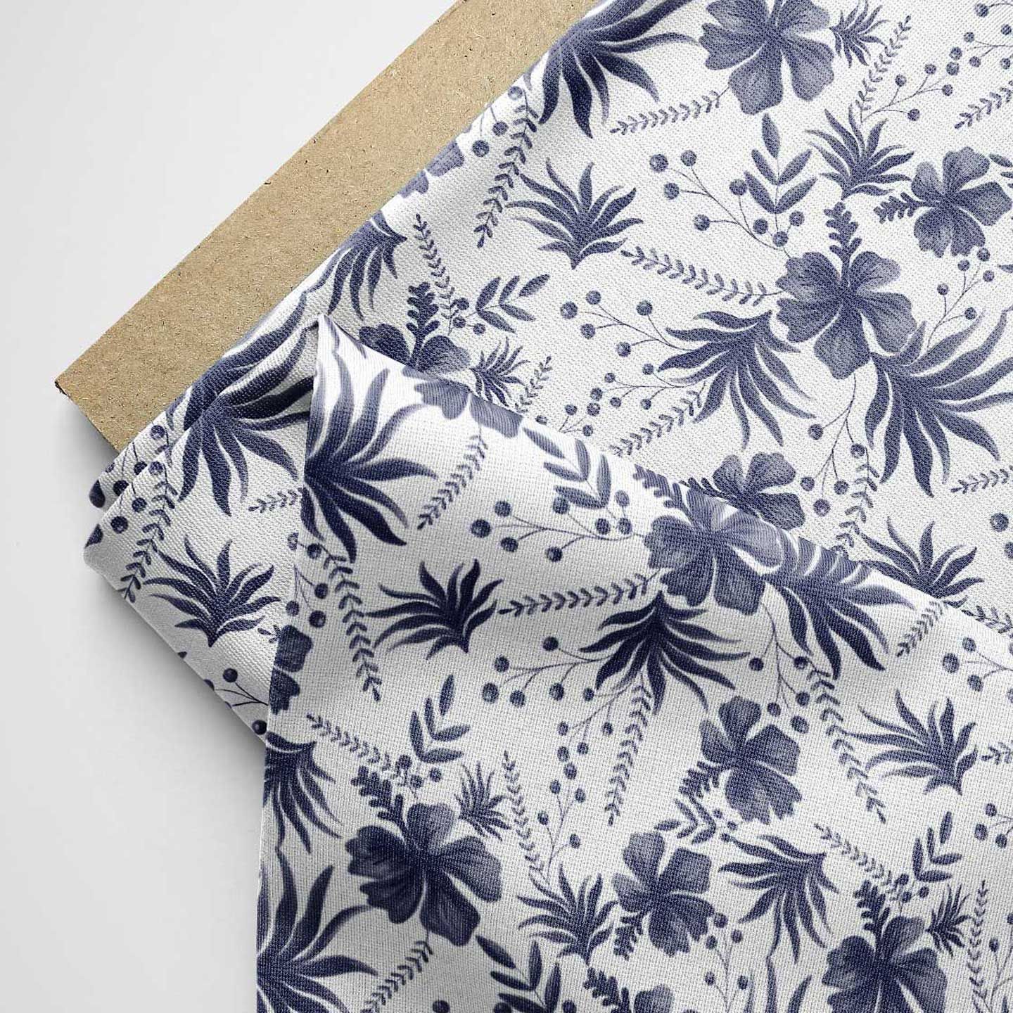 Indigo Floral Essence-Cotton