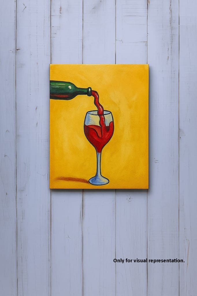 Dbeautify's MDF DIY Traditional Painting Board – Wine