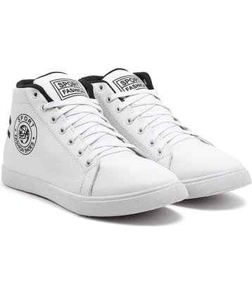 Hilux White Men's Sports Running Shoes