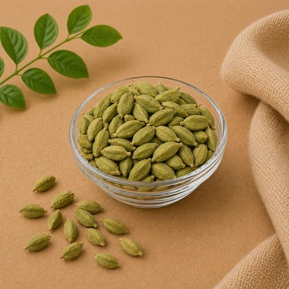 Green Cardamom Pods (Elaichi, 50g) | Aromatic Spice for Chai & Desserts | Everyday Cooking