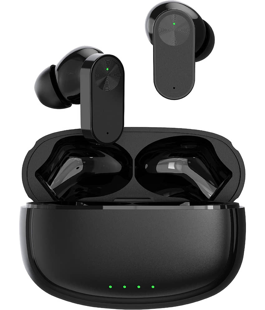 VEhop NORD BUDS GAMING Bluetooth True Wireless (TWS) In Ear 35 Hours Playback Fast charging,Low Latency IPX4(Splash & Sweat Proof) Black