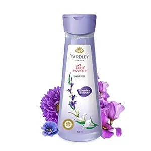 Yardley London Shower Gel - Floral Essence, Gardenia & Waterlily, For Beautiful Skin, 250 ml