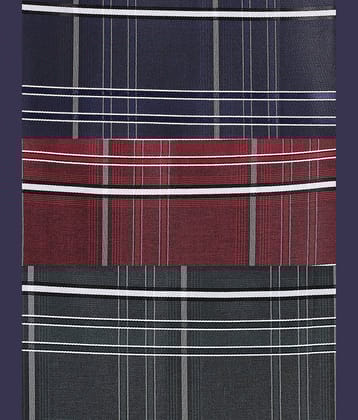 Maharaja Multi Cotton Blend Men's Unstitched Shirt Piece ( Pack of 3 )