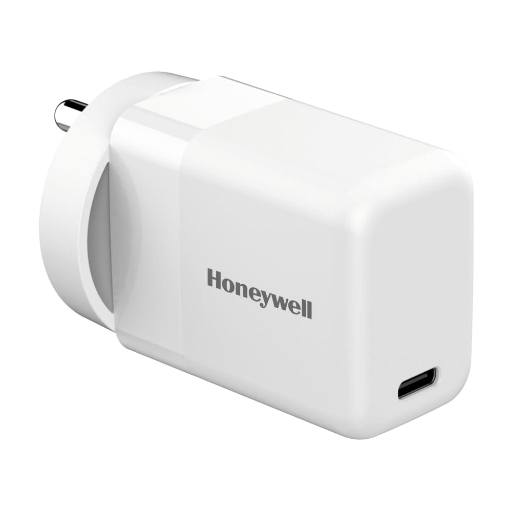 Honeywell Zest PD30W Charger with Type C PD 3.0, Ultra-Fast Charging Compatible with All Smartphones, Tablets, Power Banks, Smartwatch- White