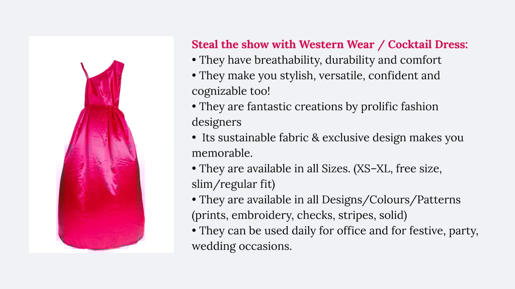 Western Wear / Cocktail Dress 1 piece each