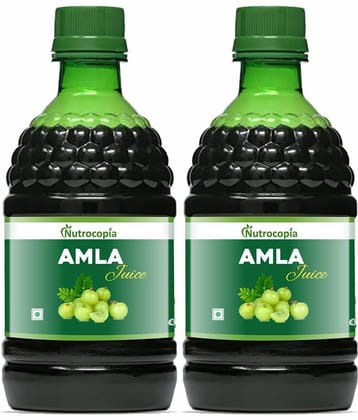 NUTROCOPIA  Amla Juice  Vegetable Juice 400 ml Pack of 2