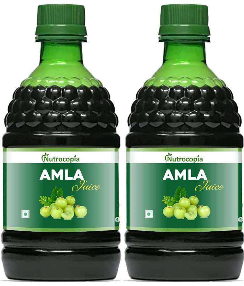 NUTROCOPIA  Amla Juice  Vegetable Juice 400 ml Pack of 2