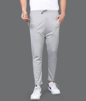 FRUZIS FASHION Light Grey Lycra Men's Trackpants ( Pack of 1 )