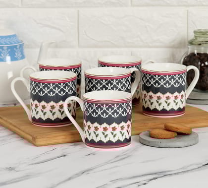 India Circus Gruidae'S Trance Coffee Mug Set Of 6