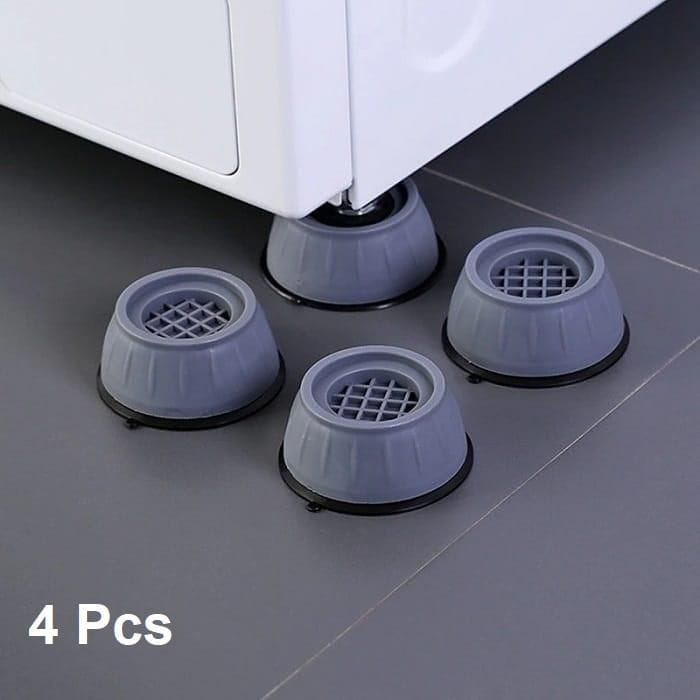 Anti Vibration Pad-Anti-vibration Pads For Washing Machine - 4 Pcs Shock Proof Feet For Washer ? Dryer, Great For Home, Laundry Room, Kitchen, Washer, Dryer, Table, Chair, Sofa, Bed (4 Units)-Fre