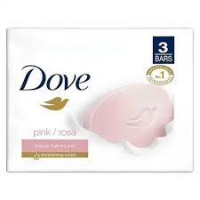 Dove Pink Beauty Bar 125 Gms X 3 Nos