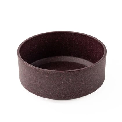 Rice Husk Dog Bowls Round - Deep Purple-1150 ML / 1