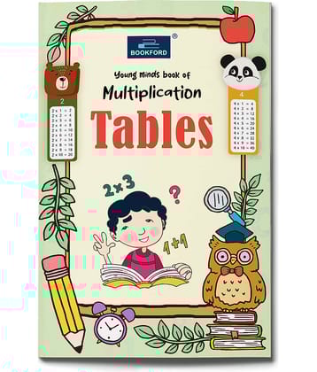 Young Minds Book Of Multiplication Tables Books For Kids