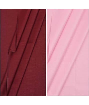 KUNDAN SULZ GWALIOR Multi Cotton Blend Unstitched Shirt pc