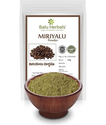 Balu Herbals Marichi (Miryalu) Powder 100G Powder 100 Gm