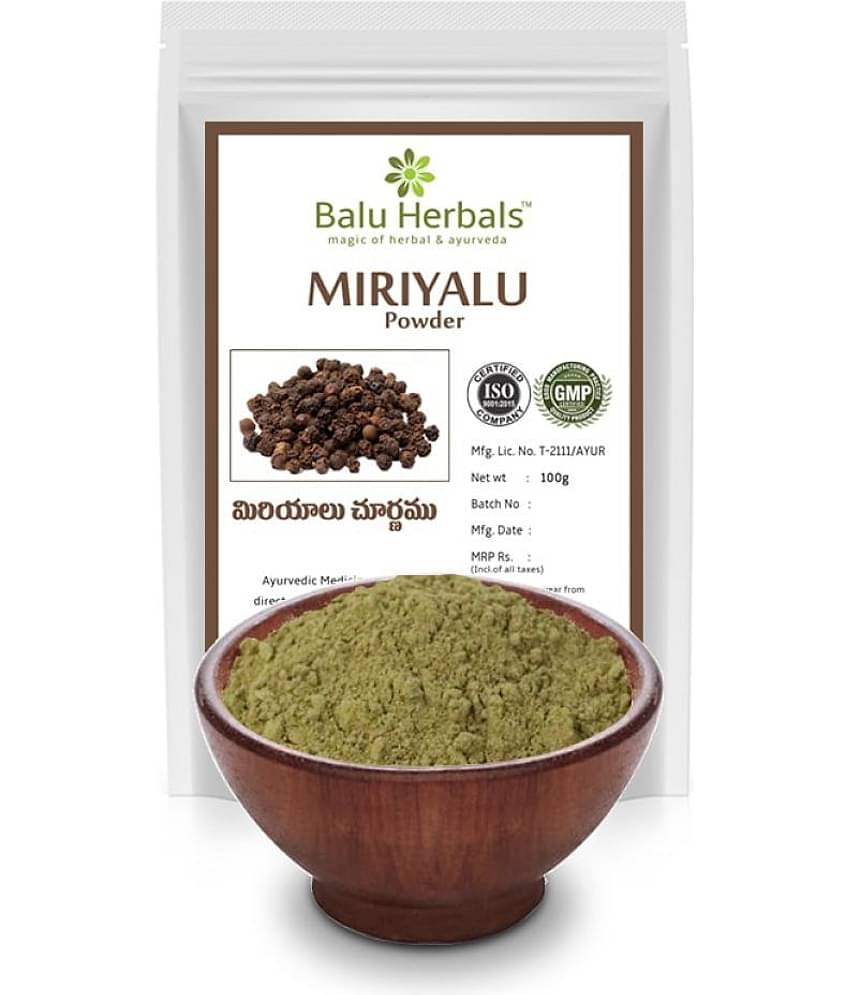 Balu Herbals Marichi (Miryalu) Powder 100G Powder 100 Gm