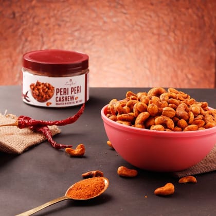 Loyka Peri Peri Cashew (250g) | Spicy Roasted Cashews | Healthy Snacking Loyka Peri Peri Cashew (250g) | Spicy Roasted Cashews | Healthy Snacking