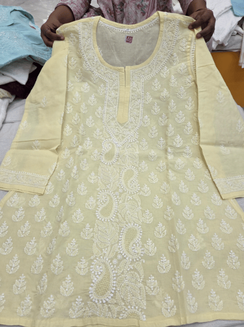 Top voile cotton front jaal.