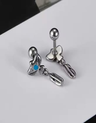Sky Drop Earrings-Pair