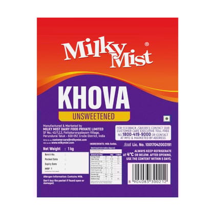Milky Mist - Khova, 1 Kg