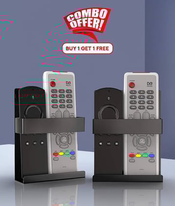 Elv Remote Holder Mobile Stand for Smartphones ( Black )