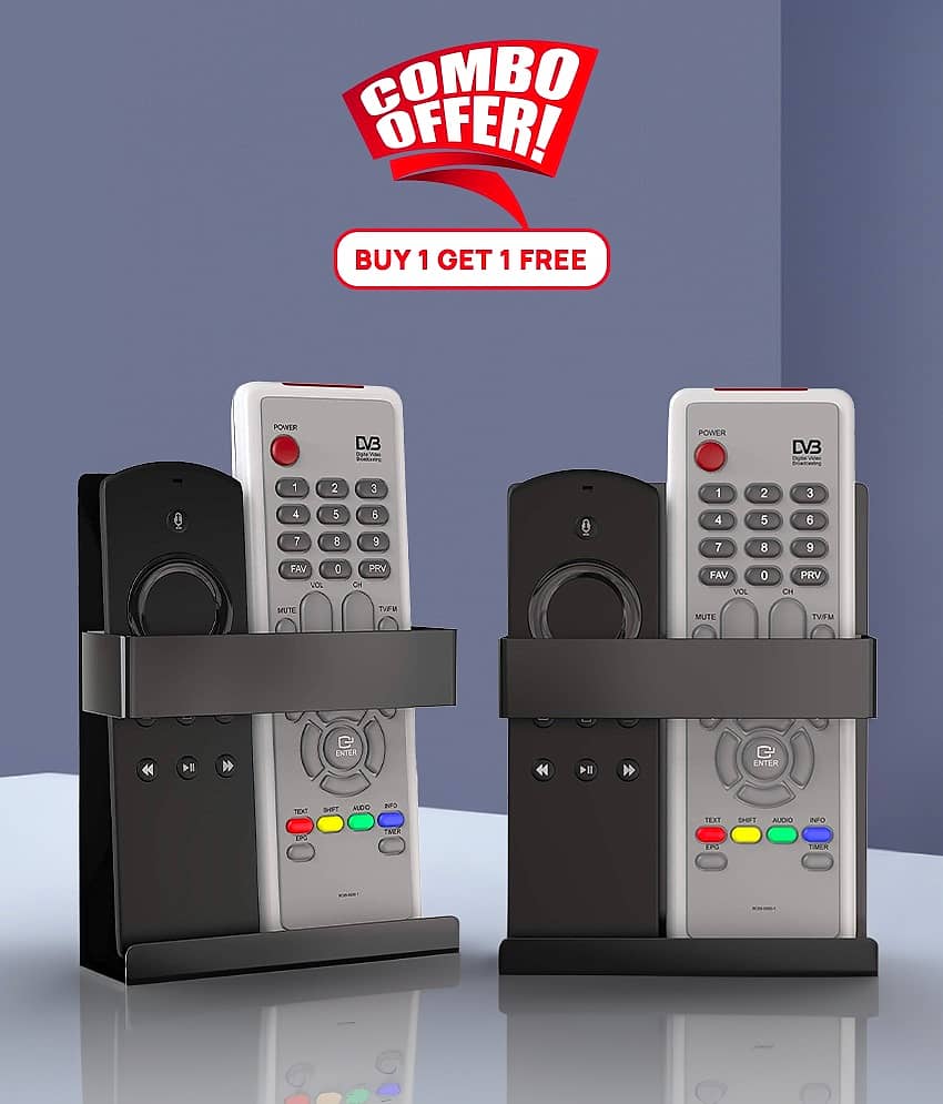 Elv Remote Holder Mobile Stand for Smartphones ( Black )